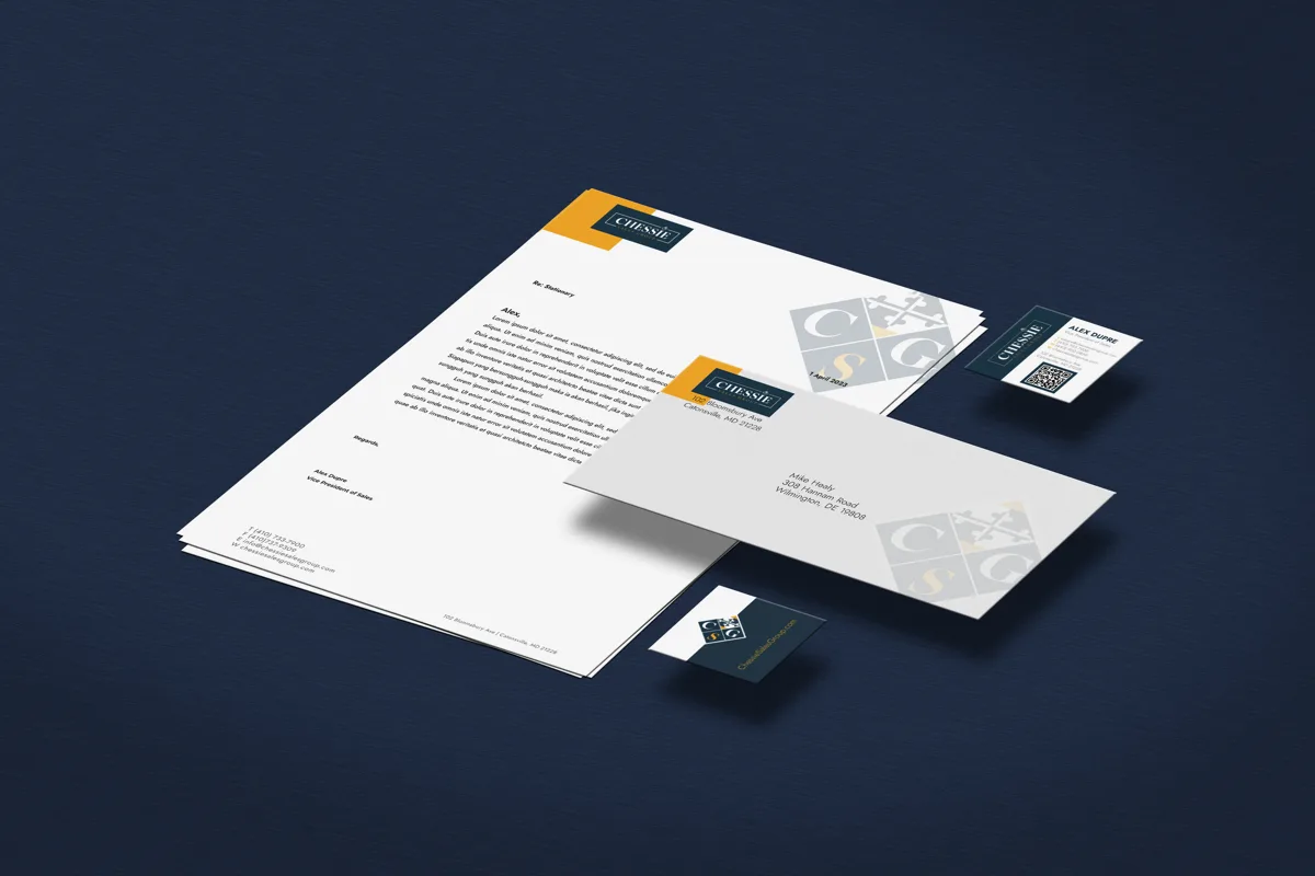 Chessie Sales Group — Brand & Stationery